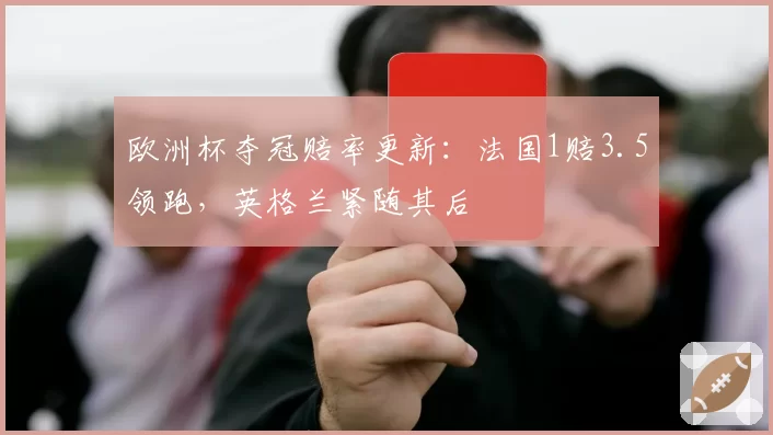 欧洲杯夺冠赔率更新：法国1赔3.5领跑，英格兰紧随其后